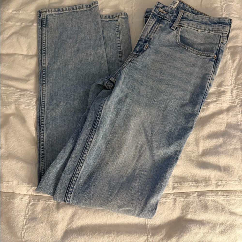 Abercrombie & Fitch Blue Straight Jeans Classic Denim